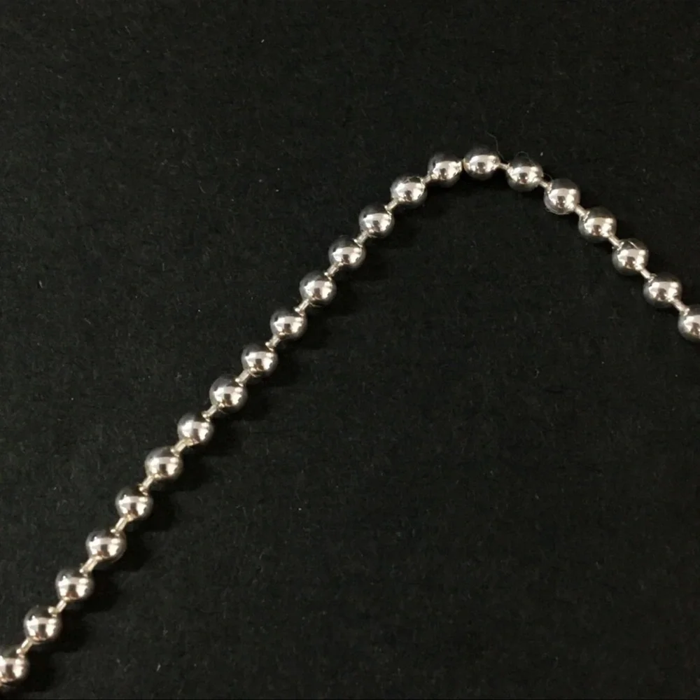 AUTH Gucci GG Pendant Necklace Choker Silver_3